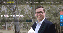 Desktop Screenshot of johngardnermp.com.au